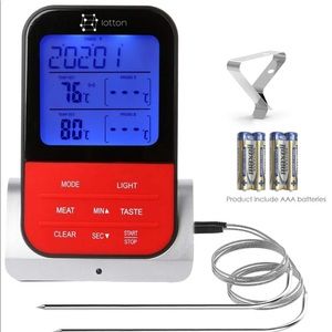 Wireless Remote Digital Food Meat Thermometer